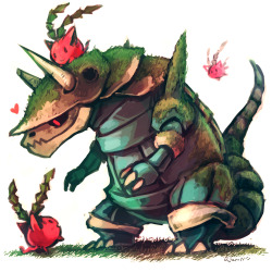 nokocchi:  The fact that Aggron are just huge garden nerds always