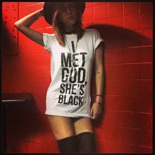 Thank you @rooftopsnyc for fueling my corrupt religious wardrobe. #teamnopanties (at The Roxy Theatre)