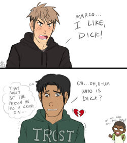 lemonorangelime:  When Jean confesses in LAD…. These two are