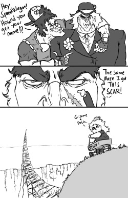 havesomemoore:  How Speedwagon got hisname 