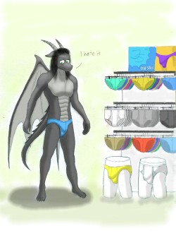 Dorky’s a bigger fan of the traditional tighty-whities,