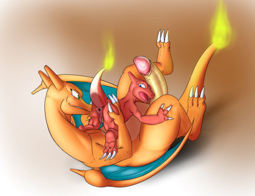 lucariofan97:  Charmeleon by request 