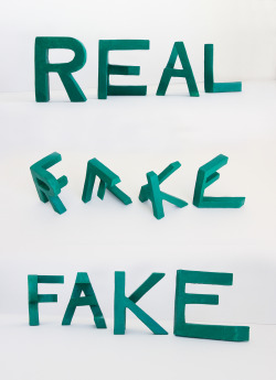 visual-poetry:  »real/fake« by lex wilson