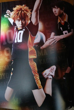 koutarouhs:    Haikyuu Stage Play Pamphlet Karasuno members pt III (no scanning, not willing to spoil this treasure)  