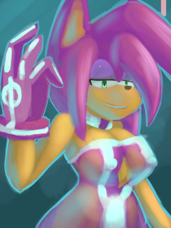 Amy rose paint, I really need to stop painting for hours on end.
