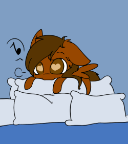 ask-pencilsketch:  chibi dirty has your pillows  Dawww <3