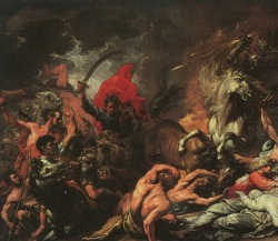 metalkilltheking:Benjamin West - Death on a Pale Horse (1796)