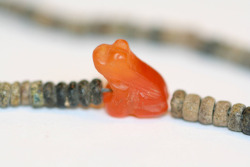 asgardreid:  museum-of-artifacts:An Old Kingdom carnelian frog