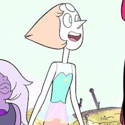 Pearl seems to have a hard time physically containing emotions