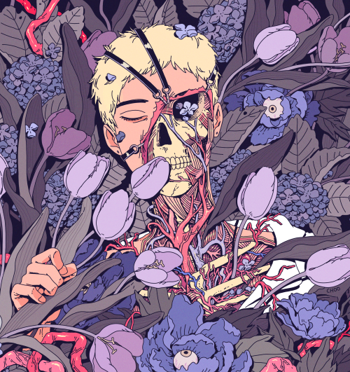 choodraws:bouquet 💐(crop from may’s patreon illust)twitter