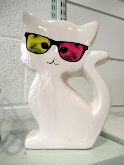 shiftythrifting:  This was a china piggy bank in the shape of