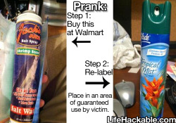 lifehackable:  More Pranks & Daily Life Hacks Here