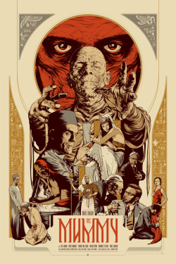 thepostermovement:  The Mummy by Martin Ansin