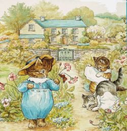 bedtime-bun:Tom Kittens Garden by Beatrix Potter