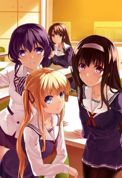 hyoudou michiru kasumigaoka utaha katou megumi mizuki ame pantyhose