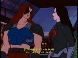 rugged-kitten:  And Zartan continues to be my hero. (From G.I.