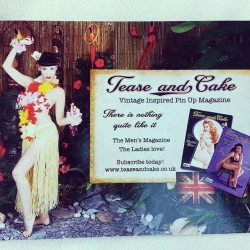 lucyfuruk:  Showing @teaseandcakemagazine some love. Looking