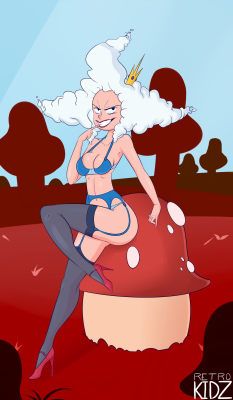 retrokidz-nymphonomicon:  A quickie of queen cloudia from i