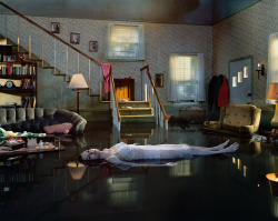 heartless&mdash;romantic:  blownmechanism:  The Many Faces of Ophelia #4 Here is a modern take on Ophelia  from Beneath the Roses by Gregory Crewdson 