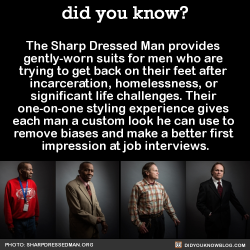 did-you-kno: The Sharp Dressed Man provides  gently-worn suits