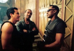 roguetelemetry:  gutsanduppercuts:  Wesley Snipes, Donnie Yen