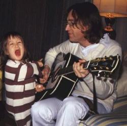 Happy 39th birthday to Sean Lennon, born on his Dad’s 35th