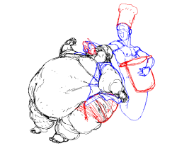 oni-sai:  Remember that fatty in my thank you post?Looks like