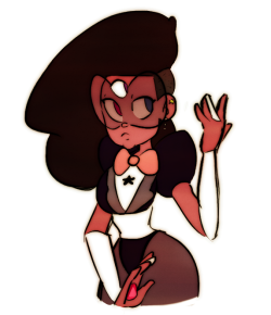 kowskie:  Im still feeling sick so I drew some Sardonyxy Garnet