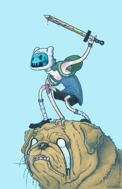pixalry:  Adventure Time Illustrations - Created by Robert Brown