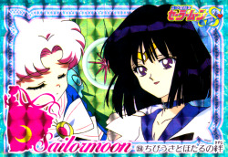 dangerousperfectionparadise: Chibiusa & Sailor Saturn