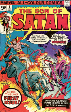 The Son of Satan No. 1 (Marvel Comics, 1975). Cover art by Kane