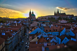 czechthecount:  Prague Glow.. 
