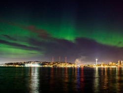 Northern lights in Washington