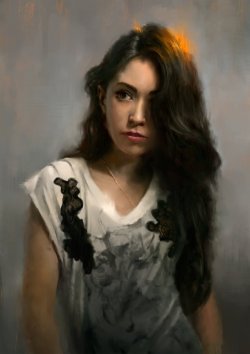 artforadults:  digital portraits by Wojtek Fus  