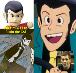 rmctheclown:  cinemassacreproductions:  Mike Matei is Lupin the