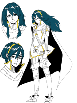 bearsona4:  lucina is 50% of everything i draw i dont even need