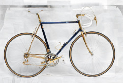 bikeplanet:  ICS-Italy Cicli Systems Exclusive Bike Gold Plated
