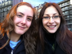 Me and Petya in Paris. She is such a beautiful and lovely lady.