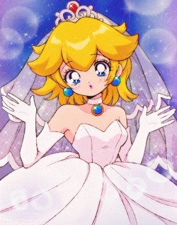 heart-puff: Princess Peach by Pikiru