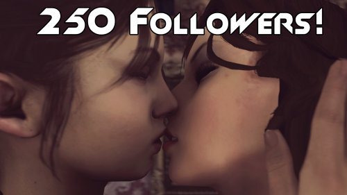 Thanks for 250 followers everyone. Seems everyone went crazy over the pose I did with Zoey, Elizabeth, Lara & Liara. I think I’ll keep doing a mixture of GIF’s and posters. Just quickly made this photo so it’s not the best. I only