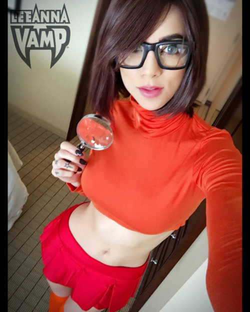 gamingislife:  Cosplayer: Leanna Vamp. Country: United States. Cosplay: Velma…  Video Game T Shirts For Guys & Girls! 