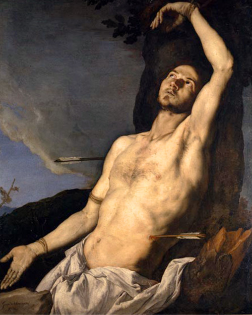 antonio-m:  ‘Saint Sebastian’, 1651 by Jusepe de Ribera (1591-1652)