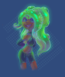 elisenel:  another glowy octo 