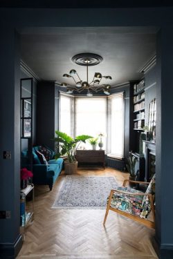 gravityhome:  Dark Victorian home in London | photos by Paul