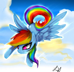 mylittleponyoficialg4:Rainbow Dash by KoyukiiiYamada c: