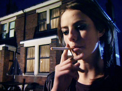 effyfuckinstonem:  Guy: “Those things will kill you, you know?”Effy: