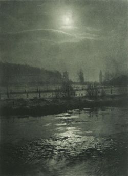 wasbella102:   Mondnacht, 1898, by Hugo Büchner   