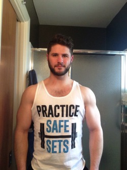twotontwentyone:My buddy bought me this tank top while he was