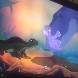 “And they called him little foot.”    #landbeforetime #littlefoot