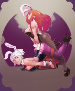 futaseduction:Futa playboy bunny request @dogehkiin 